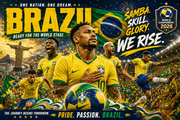 Brazilia la CM 2026